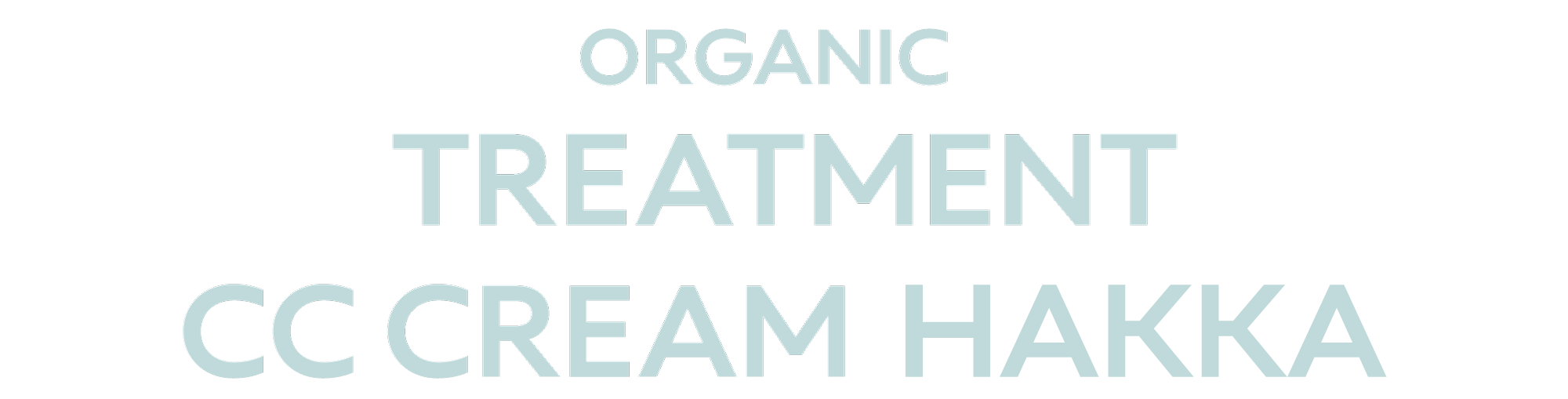 ORGANIC TREATMENT CC CREAM HACCA